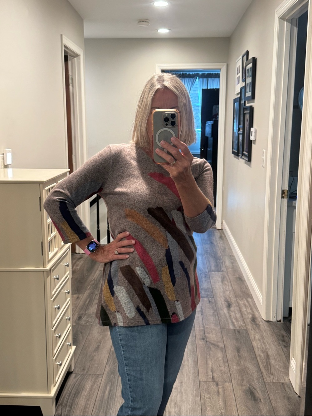 Womens Multicolor Trisha Tyler top